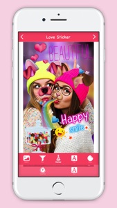 Love Sticker Booth screenshot #1 for iPhone