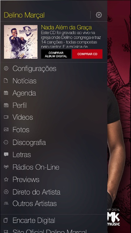 Delino Marçal - Oficial