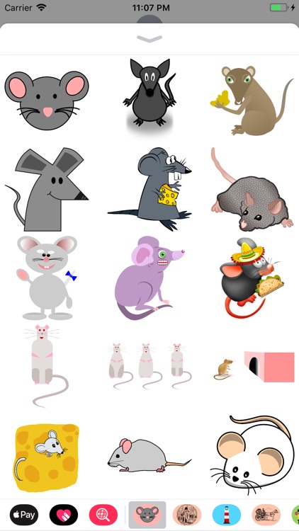 Mostly Mice Stickers