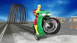 Game screenshot Superhero Motorcycle & Bicycle Stunt Race hack