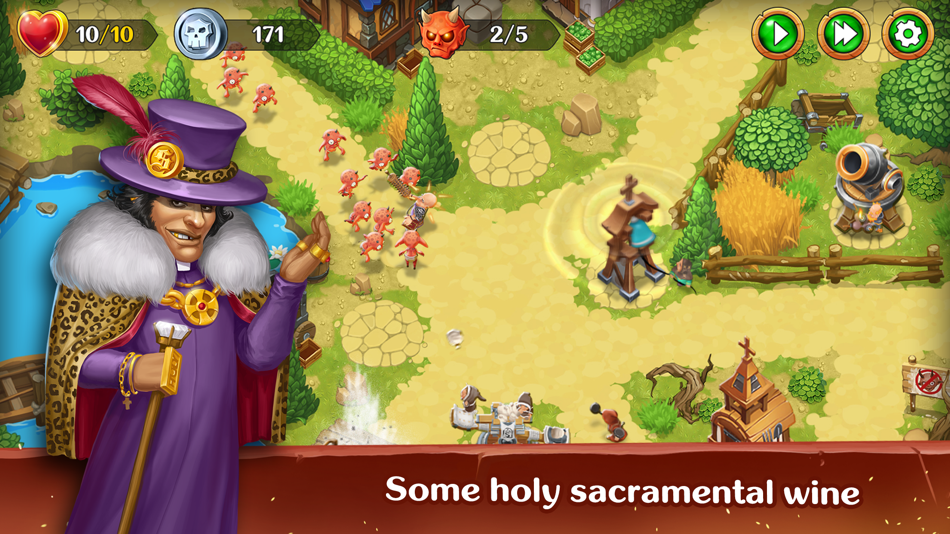 #3. Holy TD (iOS) 由: PlayFlock