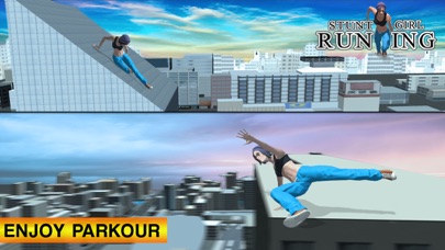 Legendary Parkour Stuntgirl Running screenshot 1