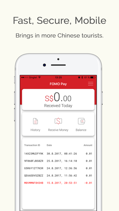 Screenshot #1 pour FOMO Pay