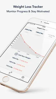 weight loss progress tracker iphone screenshot 1