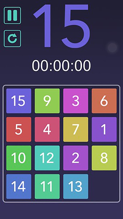 15 Number Puzzle Challenge