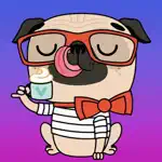 Pug Life Emoji Stickers App Cancel