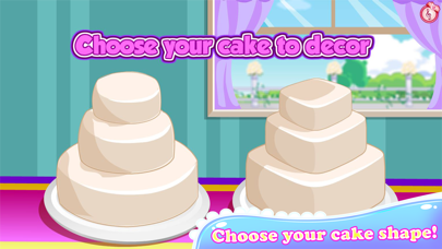 Rose Wedding Cake Cooking Game Screenshot