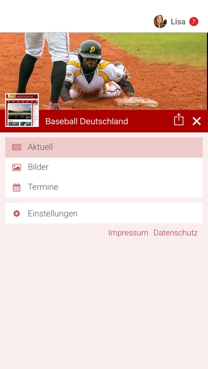 Baseball Deutschland App