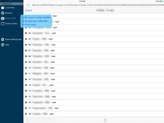 ThumbVideo iPad screenshot 4 - Photo & Video app