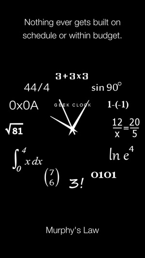 Analog Geek Clock(圖2)-速報App