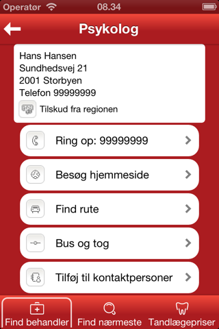 Find Behandler screenshot 4