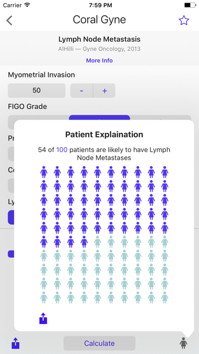 CORAL Gyne Nomogram Calculatorのおすすめ画像5