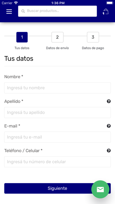 González Giménez iPhone screenshot