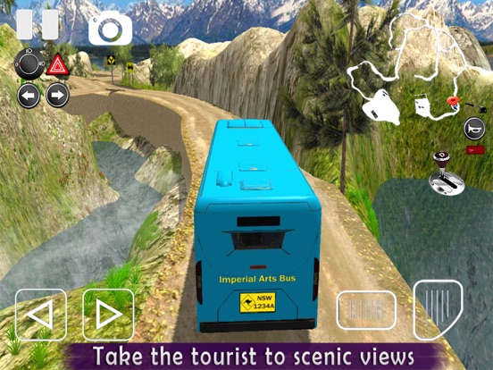 Off-road Bus Driving Simulator