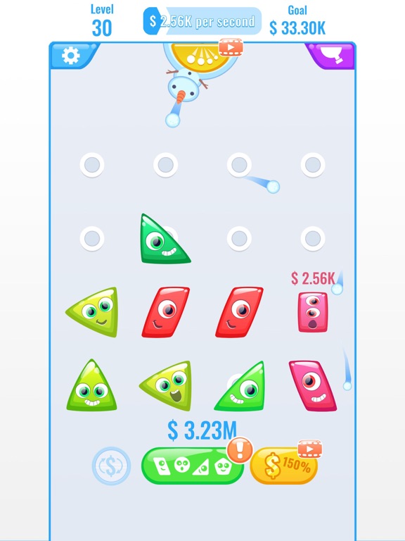 Jelly Merger iPad screenshot