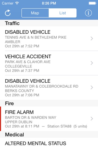 Montgomery County Incidents+ screenshot 2