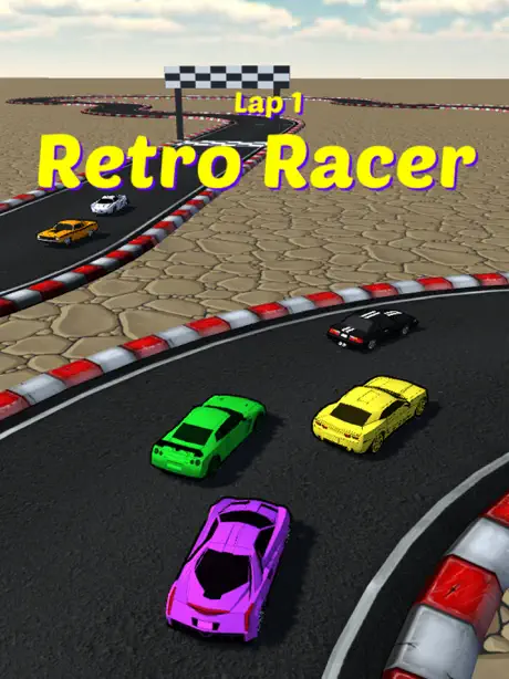 Retro Racer arcade race game