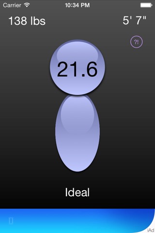 Simple BMI Calculatorのおすすめ画像1