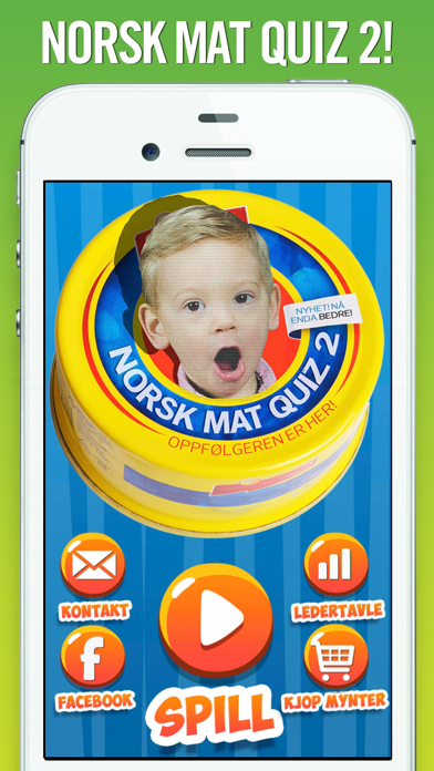 Screenshot #1 pour Norsk Mat Quiz 2