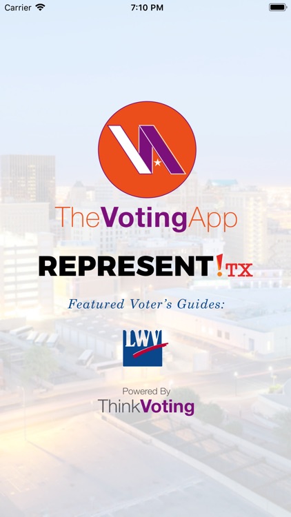 The Voting App - Represent! TX
