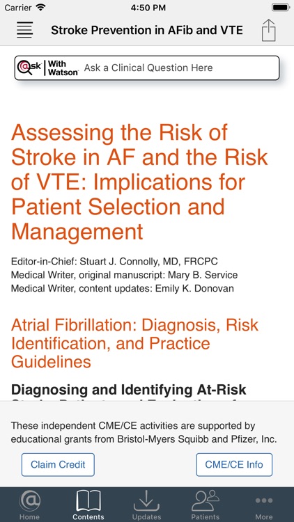 Stroke Prevention in AFib @PoC