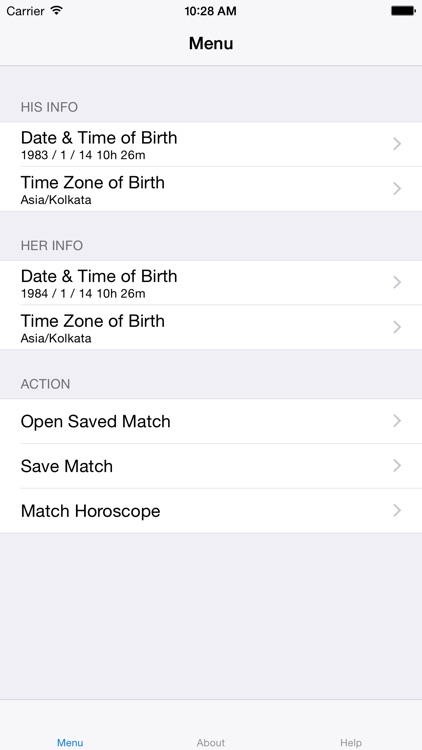 Match Horoscope (Guna Milap)