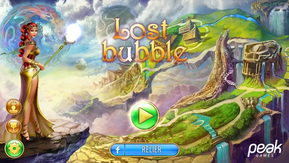 Capture d'écran de Lost Bubble - Pop Bubbles sur iPhone 4