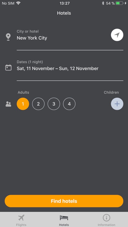 Travel — Hotels and Flights
