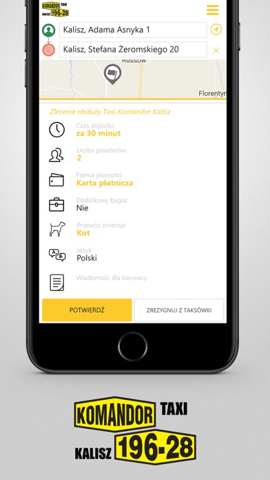 Taxi Komandor Kalisz screenshot 3