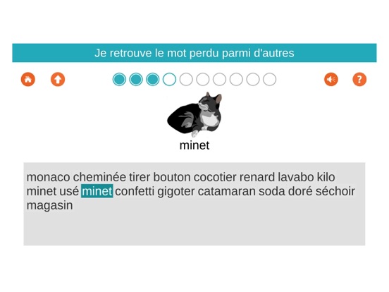 Screenshot #4 pour 1000 Mots GS