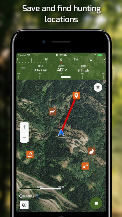 Hunting Points: GPS Hunt Maps