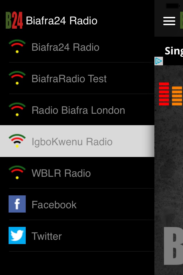 Biafra 24 Radio screenshot 4