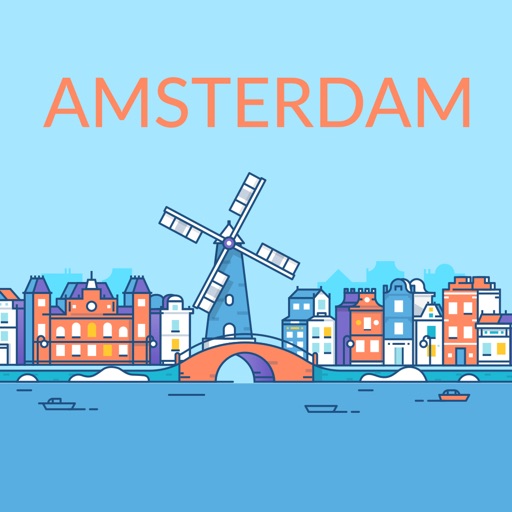Amsterdam Travel Guide Offline icon