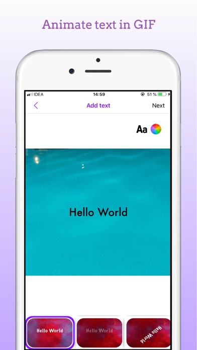 Text To GIF - GIF Maker screenshot 4