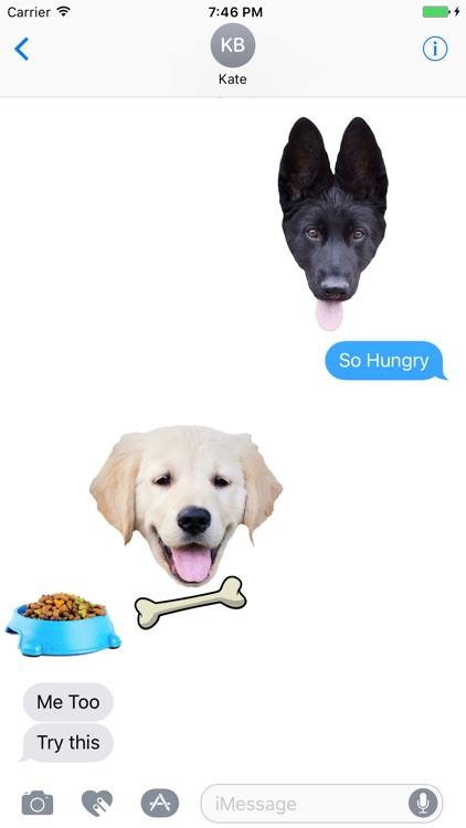 Dog Stickers (for iMessage)