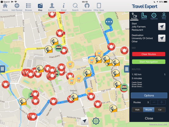 Oxford Travel Expert Guides iPad screenshot