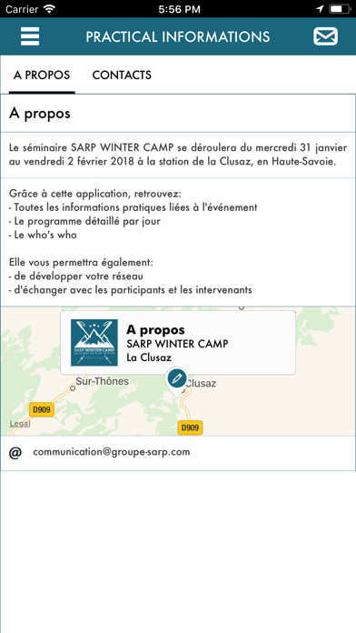 SARP Winter Camp screenshot 3