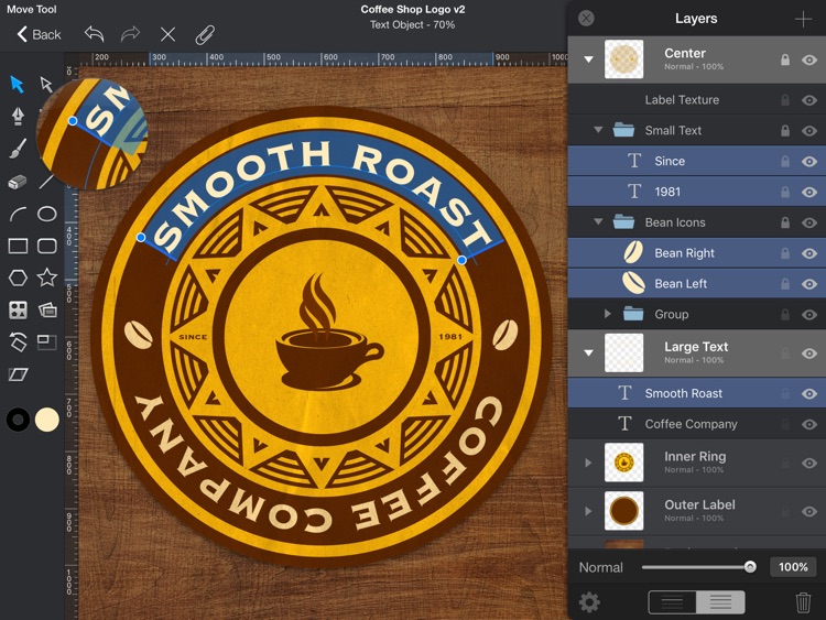 Graphic for iPad