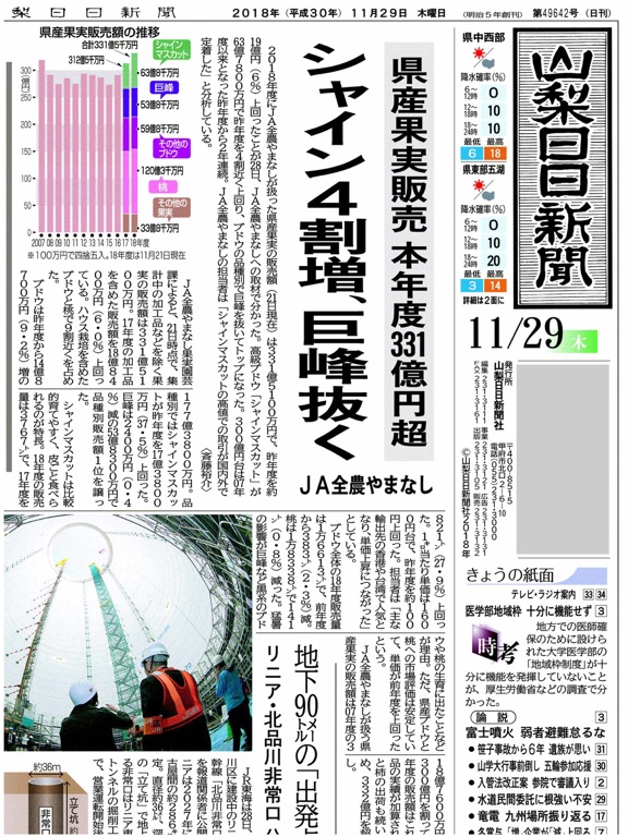 Screenshot #4 pour 山梨日日新聞 紙面ビューアー