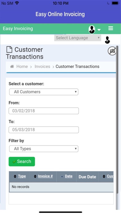 Easy Online Invoicing screenshot 4