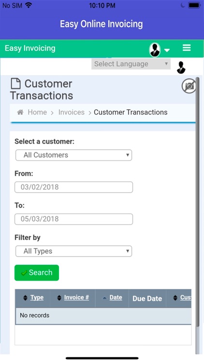 Easy Online Invoicing screenshot-3