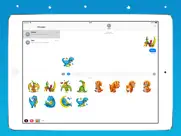 dino trio autocollant imessage iPad Captures Décran 3