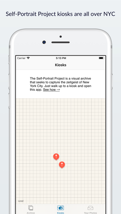 Self-Portrait Project iPhone screenshot 2 - Photo & Video app