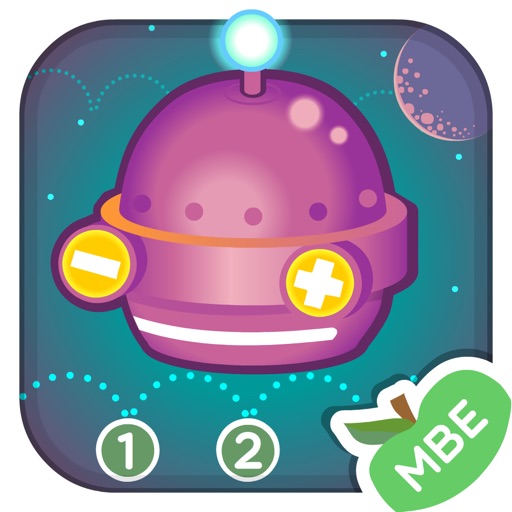 Number Line Galaxy Lite Icon