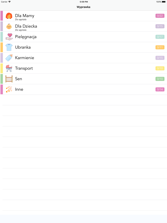 Screenshot #4 pour Wyprawka dla noworodka