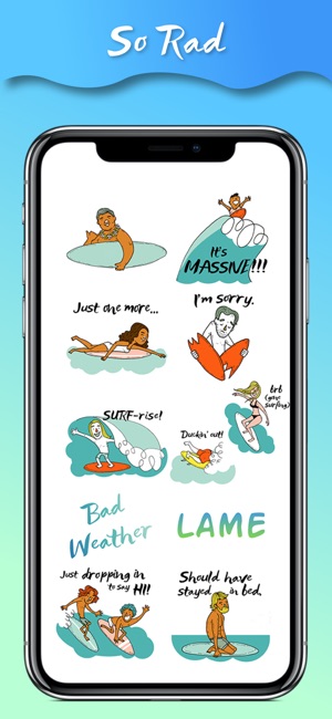 Just Surfing Stickers Pack(圖2)-速報App