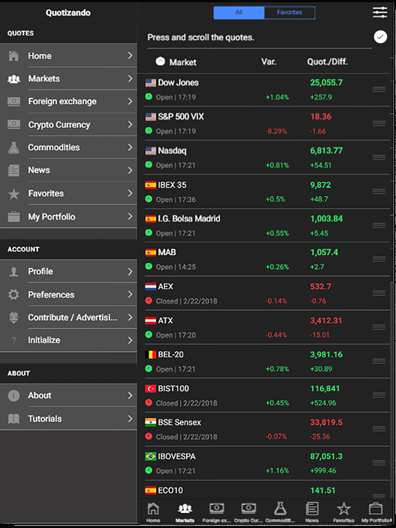 Screenshot #5 pour Quotizando - Marché CAC 40