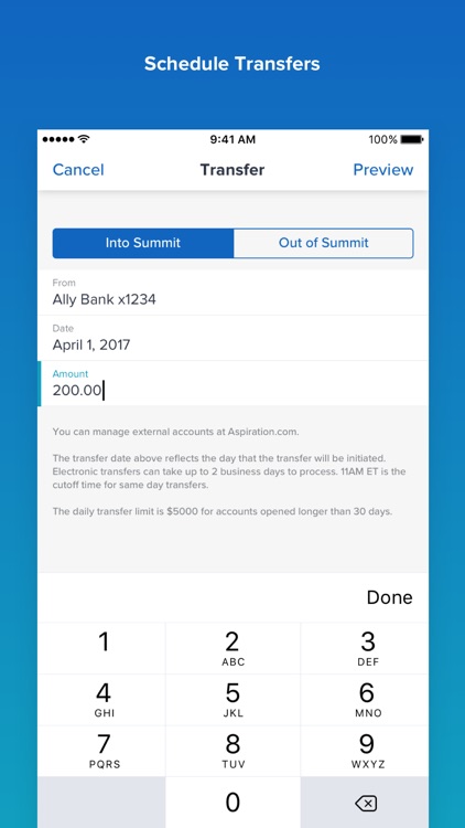Aspiration Summit Checking screenshot-4