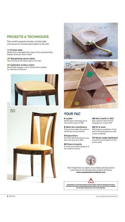Furniture & Cabinetmaking