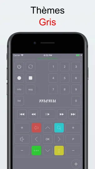 Screenshot von Freezape - Telecommande auf dem iPhone 8